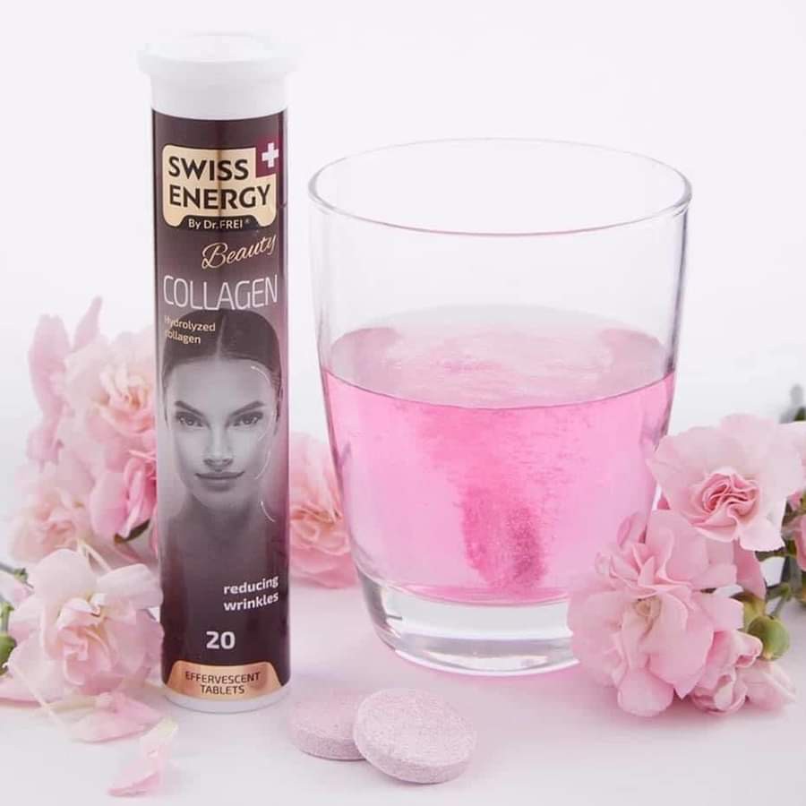 Viên Sủi Collagen Thuần Khết Tự Nhiên Giúp Giảm Nếp Nhăn, Da Luôn Căng Mịn và Tươi Trẻ Swiss Energy Collagen 20 Viên | BigBuy360 - bigbuy360.vn