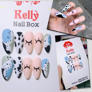 Nail Box Móng úp thiết kế cá tính beo