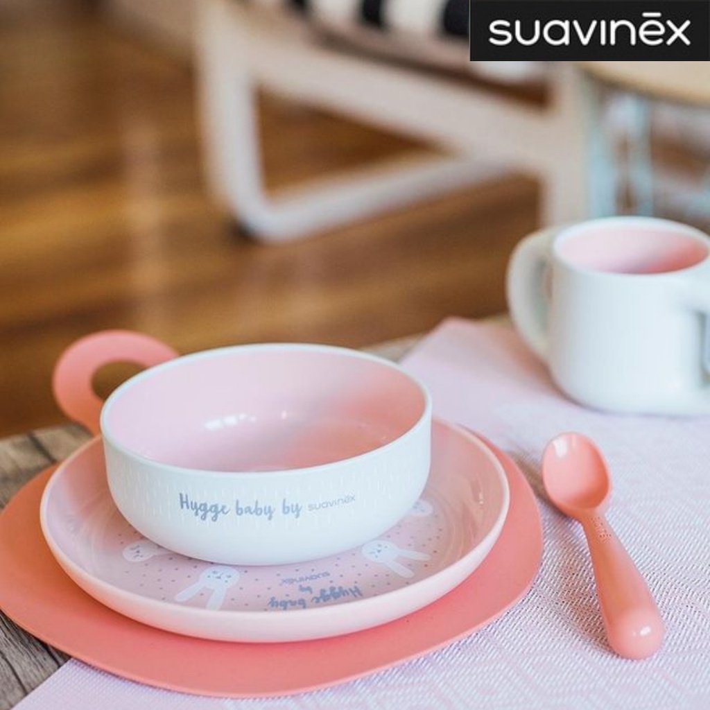 Bộ 5 món ăn dặm Pink Hygge Suavinex