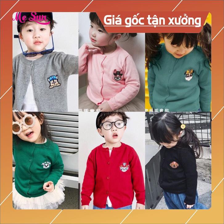 (ĐƯỢC CHỌN MẪU) Áo Khoác Cadigan len Tăm Cho Bé Mẫu Mới 2020