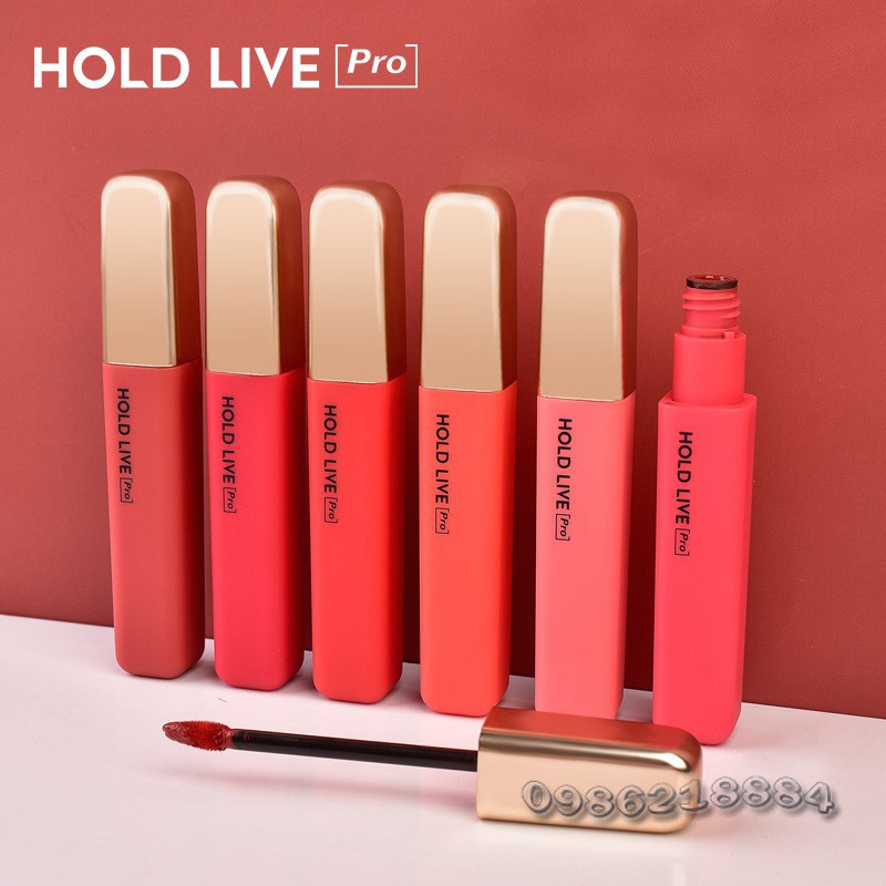 Son kem lì Hold Live Pro Air Soft Mist Lip Glaze bản Dupe Cloud Lip Tint HAS1