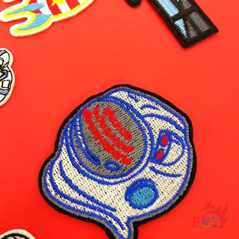☸ Space -  Astronauts &amp; Satellites Iron-on Patch ☸ 1Pc Diy Sew on Iron on Badge Patches（Space Q-7）