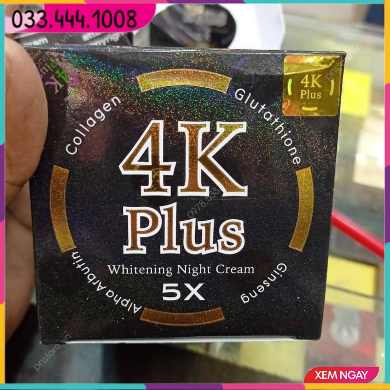 Combo Dưỡng Da 4K Plus 5x - Ngày & Đêm - Serum