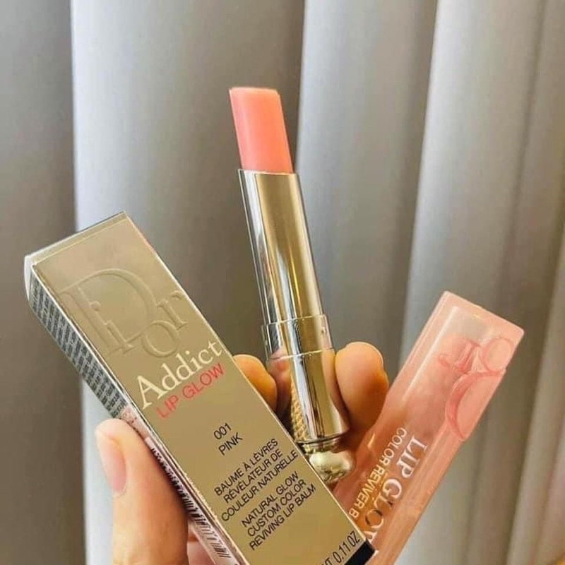 Son dưỡng Dior Addict Lip Glow 001/004 bản mới nhất 2021