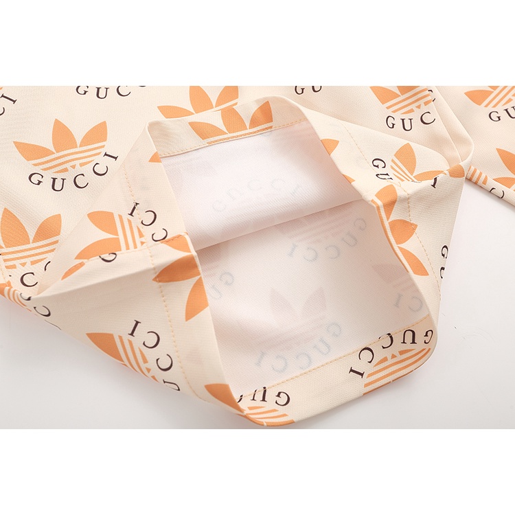 Gu Quần Short In logo Biểu Tượng Biểu Tượng Thời Trang Mùa Hè Giản Dị