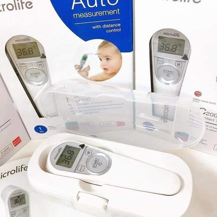 Nhiệt kế điện tử hồng ngoại Microlife NC200
