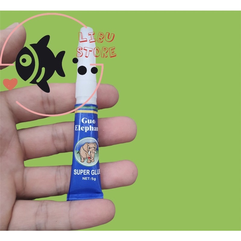 Keo dán rêu, đá con voi 5 Gram cho hồ cá thủy sinh