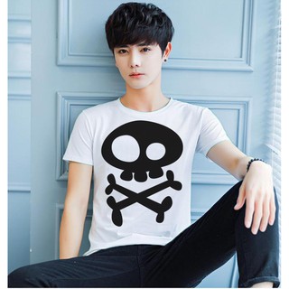 Áo thun Nam in hình Vintage Biểu tượng nguy hiểm - Cotton Thun Phong Cách Cá Tính - Cực Chất Và Đẹp