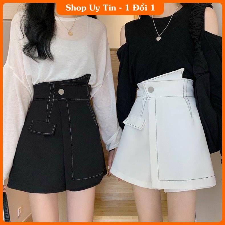 [GIÁ TỐT] CHÂN VÁY LƯNG CAO CHÉO BÓ EO VIỀN CHỈ NỔI ẢNH THẬT -IB | BigBuy360 - bigbuy360.vn