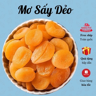 Mơ sấy dẻo không đường NABURI căng mọng nước Hàng nhập khẩu Thổ Nhĩ Kỳ 500G