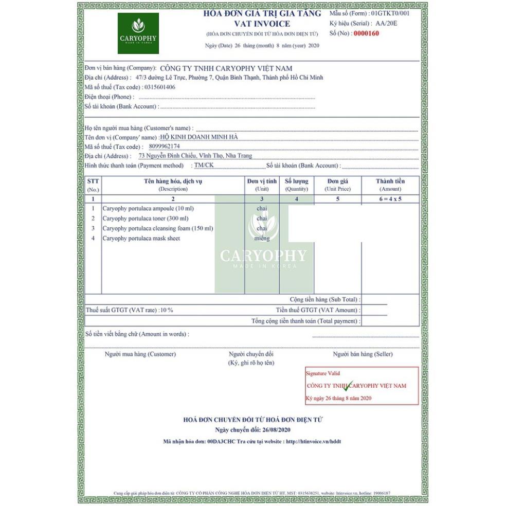 Nước hoa hồng làm dịu da Caryophy Portulaca Toner 300ml | BigBuy360 - bigbuy360.vn