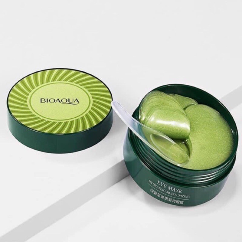 Mặt Nạ Giảm Quầng Thâm, Bọng Mắt, Nhăn Mắt Tinh Chất Tảo Biển Của Bioaqua Hộp 60 Miếng | BigBuy360 - bigbuy360.vn
