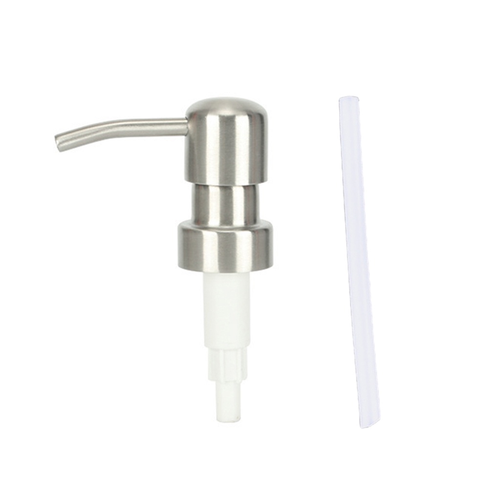 【DREAMLIFE】Stainless Steel Soap Pump Liquid Lotion Dispenser Replacement Head Tube Bottle