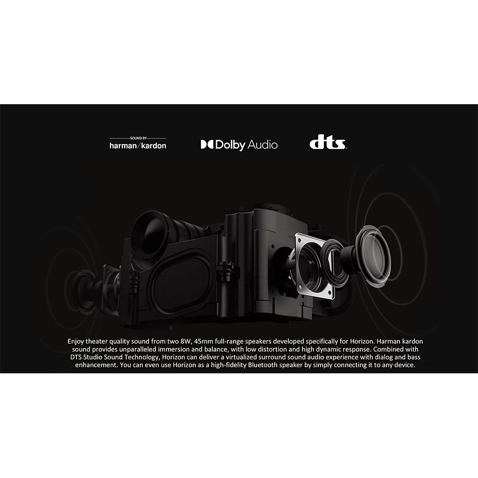 Máy chiếu thông minh XGIMI Horizon Pro  Andorid TV10, 4K HDR10, Loa Harman Kardon hỗ trợ  DTS