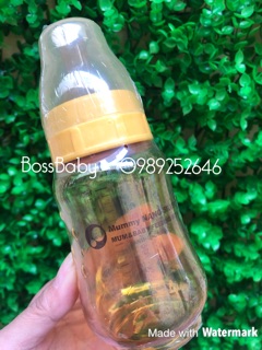 Bình sữa Nano Silver Mummy Bear cổ hẹp 150ml