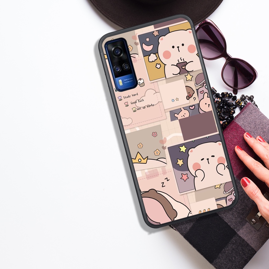 Ốp Lưng ViVo Y12S - Y20 - Y20S - Y51 2020 - Y53S - Y72 , In Hình Sinh Động, Dễ Thương Dành Cho Các Bạn Gái.