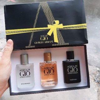 Bộ 3 nước hoa nam aqua giò