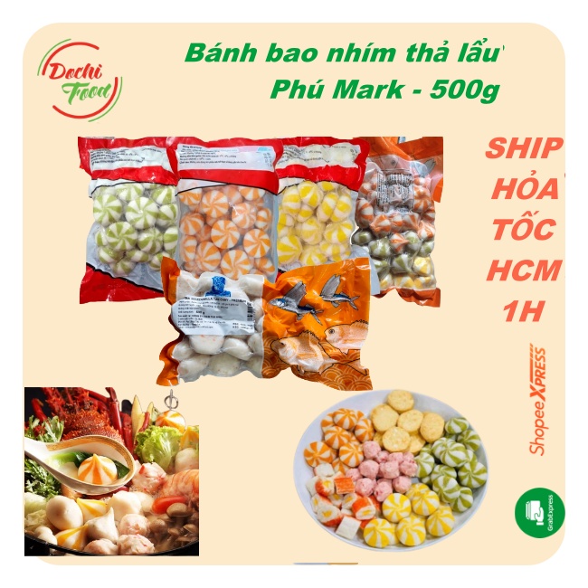 Bánh bao nhím Phú Mark béo thơm đậm đà 500g