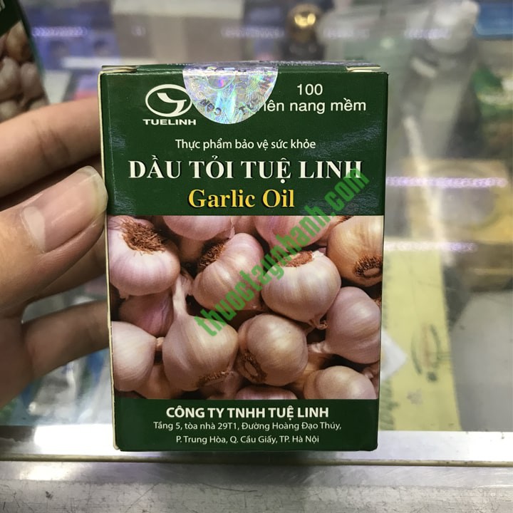 ✔️️️Dầu tỏi Tuệ Linh - Giảm mỡ máu, tăng sức đề kháng