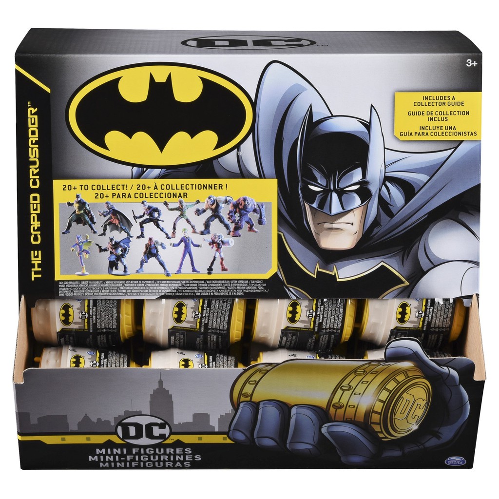 ĐỒ CHƠI CHÍNH HÃNG SƯU TẬP - SIÊU ANH HÙNG BATMAN BÍ ẨN - MINI FIGURE BATMAN