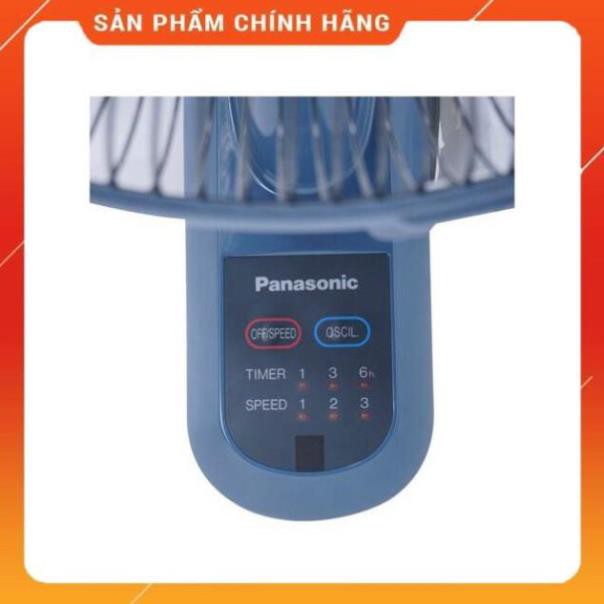 [FreeShip] Quạt treo tường điều khiển từ xa Panasonic F-409MB (Xanh) - Nhập khẩu nguyên chiếc tại Malaysia 24/7