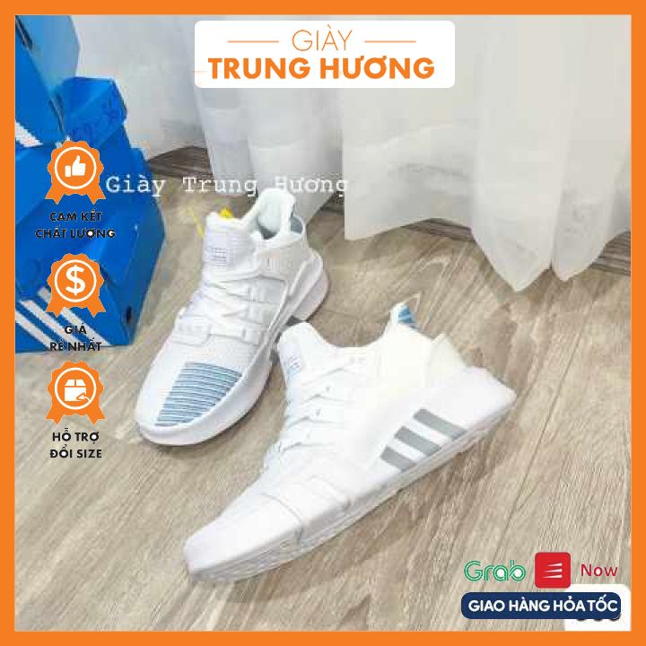 Giày EQT Trắng Đen Giày Trung Hương V39 V40 11 fullbox