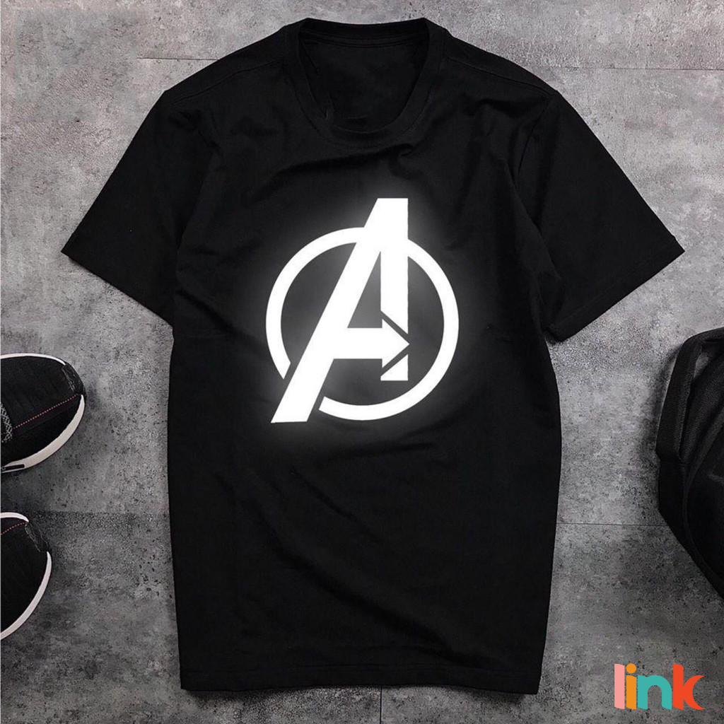 Áo thun phản quang marvel đẹp rẻ ngắn tay