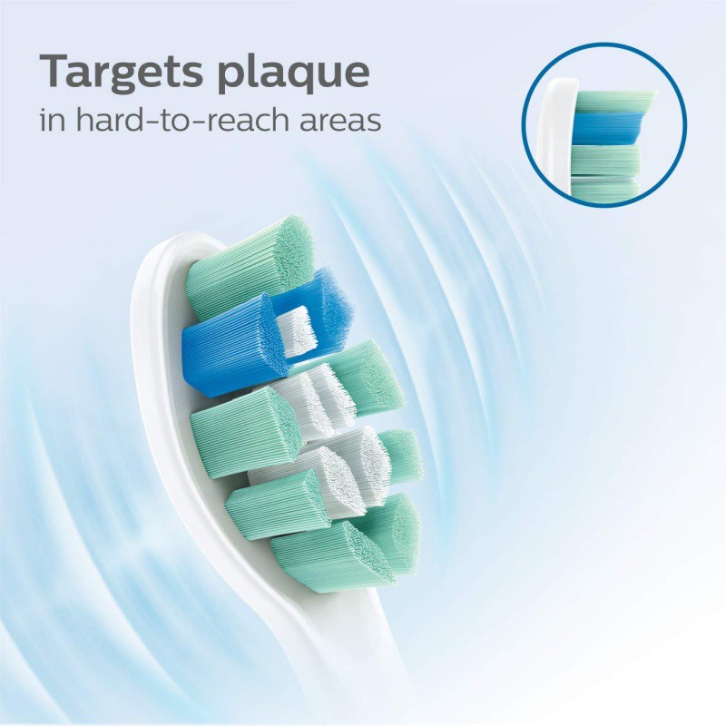 Đầu bàn chải điện Philips Sonicare Plaque Control C2 (vỉ 6 cái) [Hàng Mỹ]