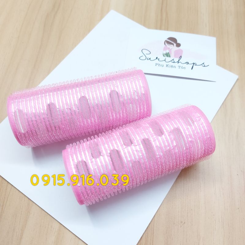 Lô Cuốn Tóc Lõi Nhôm Tự Dính, uốn tóc tự dính