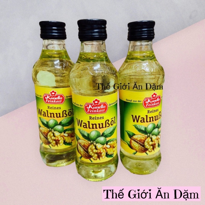 Dầu Óc Chó Đức 100ml Thế Giới Ăn Dặm