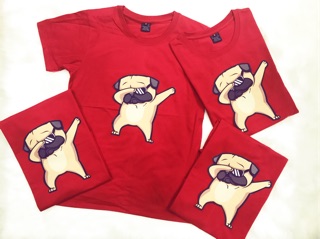 Áo hình chó pug
