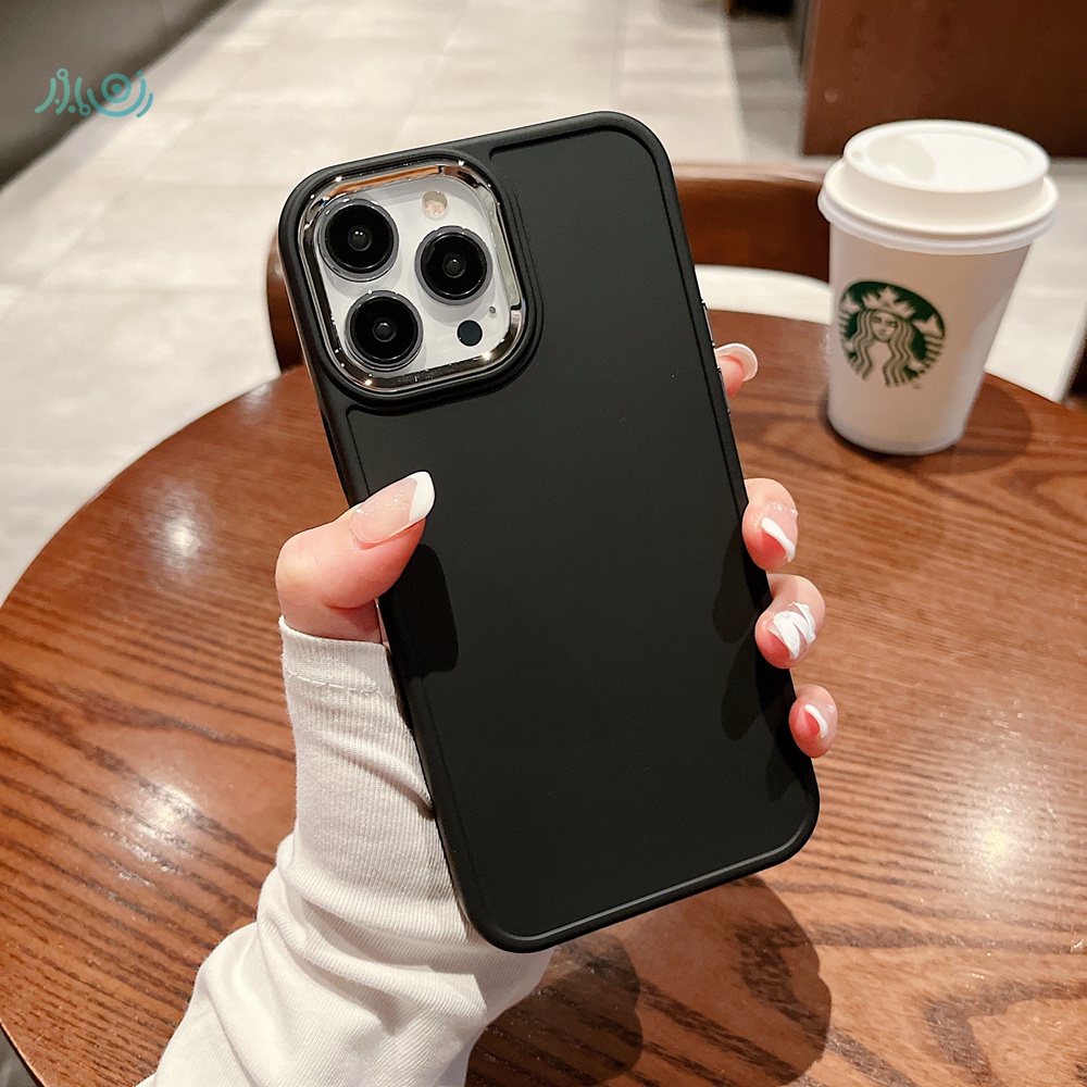 Ốp Điện Thoại Silicon Dẻo Khung Vuông Chống Sốc Cho iPhone 13 11 12 Pro MAX XS MAX XR 7 + 8 Plus SE 2020