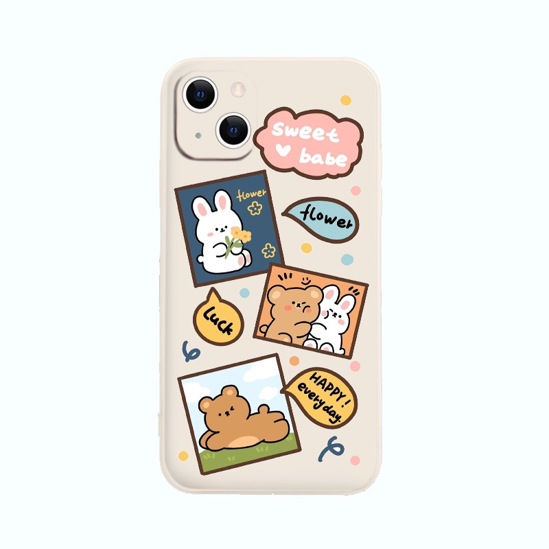 Ốp iphone - Ốp lưng iphone cạnh vuông Best friend dành cho ip 6 đến 14promax - ng094