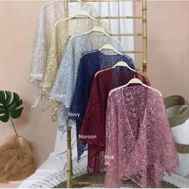 Nhiều cổ phiếu... Javanese Blouse Kape Cardigan TULLE TILLE 79 | BigBuy360 - bigbuy360.vn