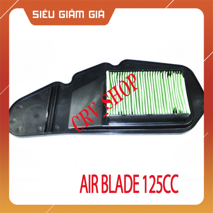 Lọc Gió Xe Máy ❤️𝑭𝑹𝑬𝑬𝑺𝑯𝑰𝑷❤️ Lọc Gió Air Blade 125cc Giúp Cải Thiện Động Cơ Xe