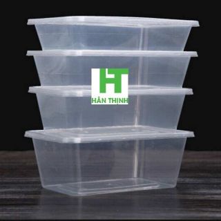 50 HỘP NHỰA CHỮ NHẬT 1000ML