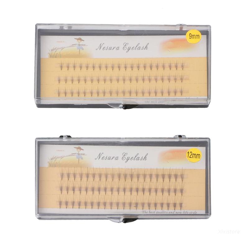 [Hàng mới về] Lông mi giả màu đen 5D 0.07 C dài 8-12mm làm đẹp hiệu quả