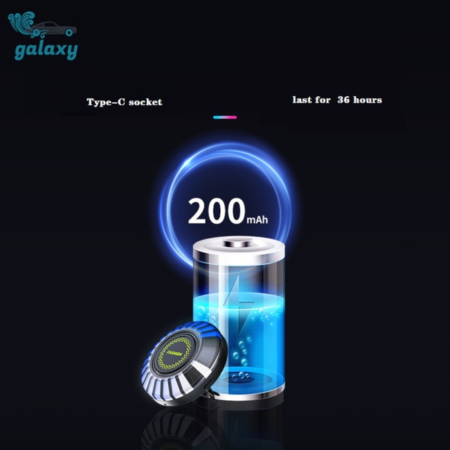 Galaxy Đèn Led Khuếch Tán Tinh Dầu Điều Khiển Bằng Giọng Nói Trang Trí Nội Thất Xe Hơi