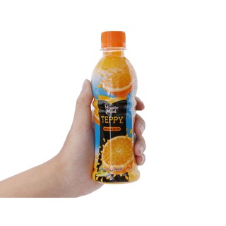 Nước Cam ép nguyên Tép Teppy 327ml