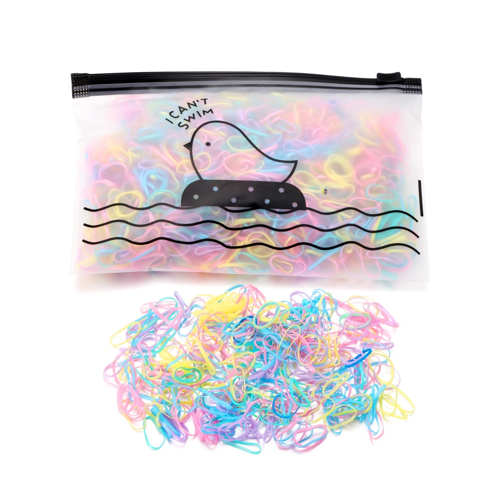 Túi thun cột tóc St.kunkka màu sắc ngọt ngào sử dụng 1 lần co giãn cho bé