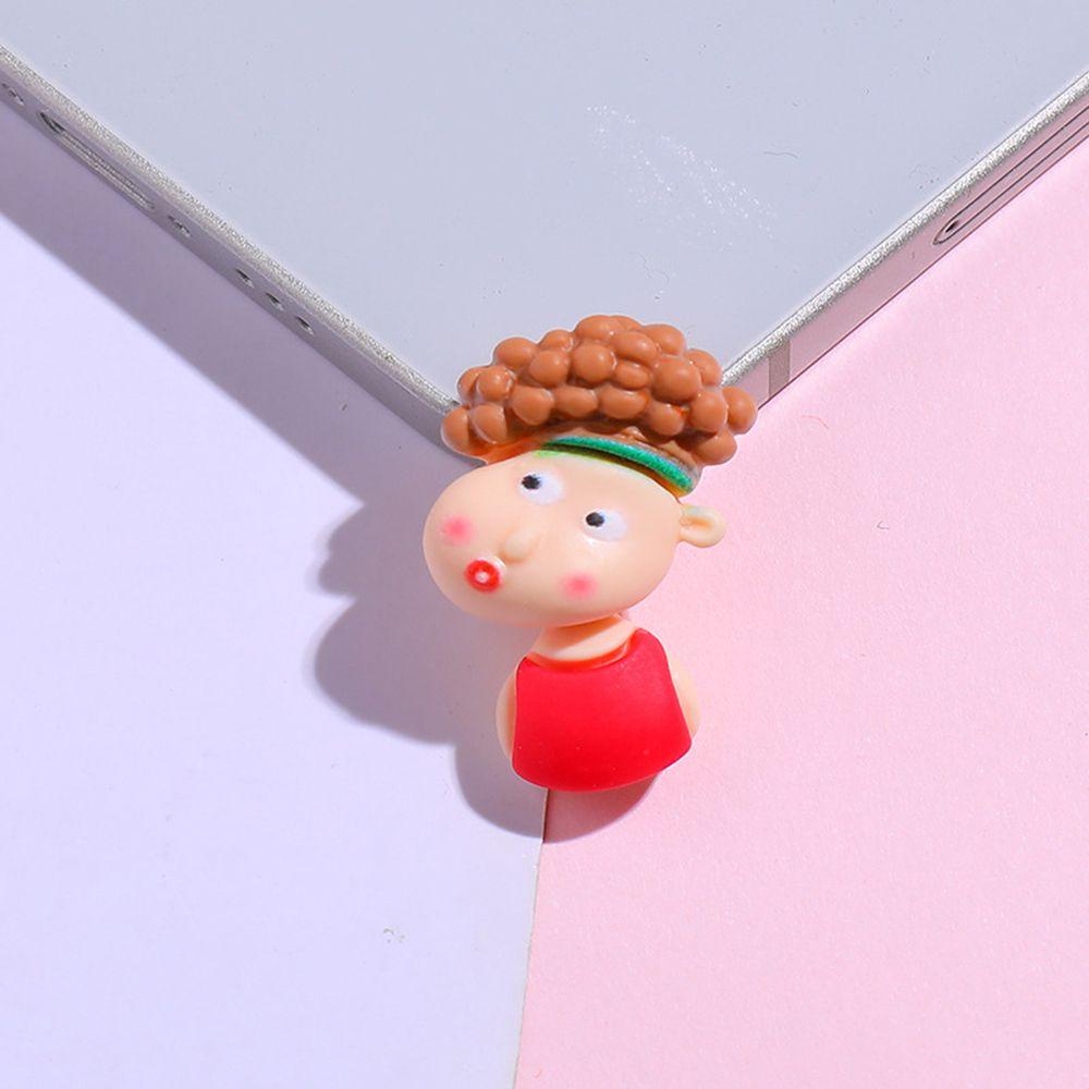 Bông Tai Dạng Kẹp Họa Tiết Hoạt Hình Phong Cách Hàn Quốc Cho Nữ