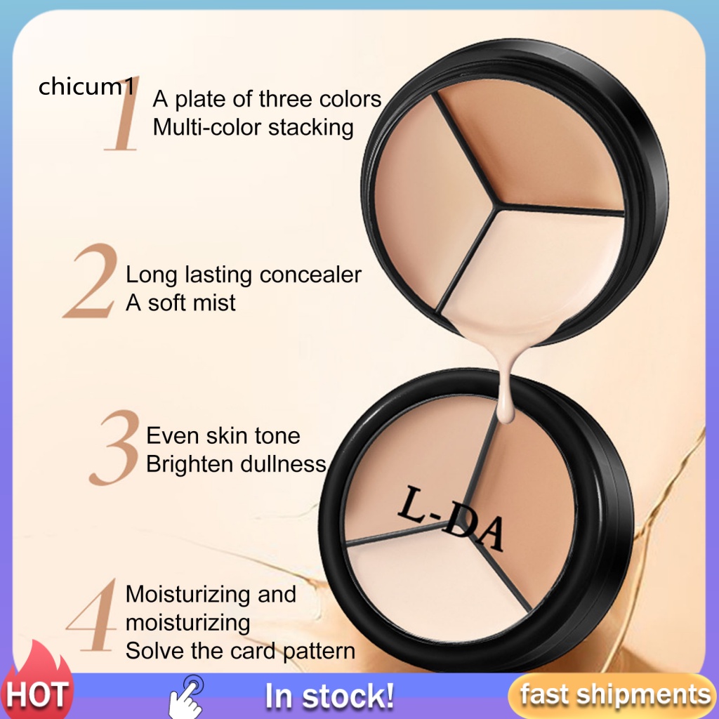 Bảng Kem Che Khuyết Điểm CC 15g Chất Lượng Cao Mờ / Matte