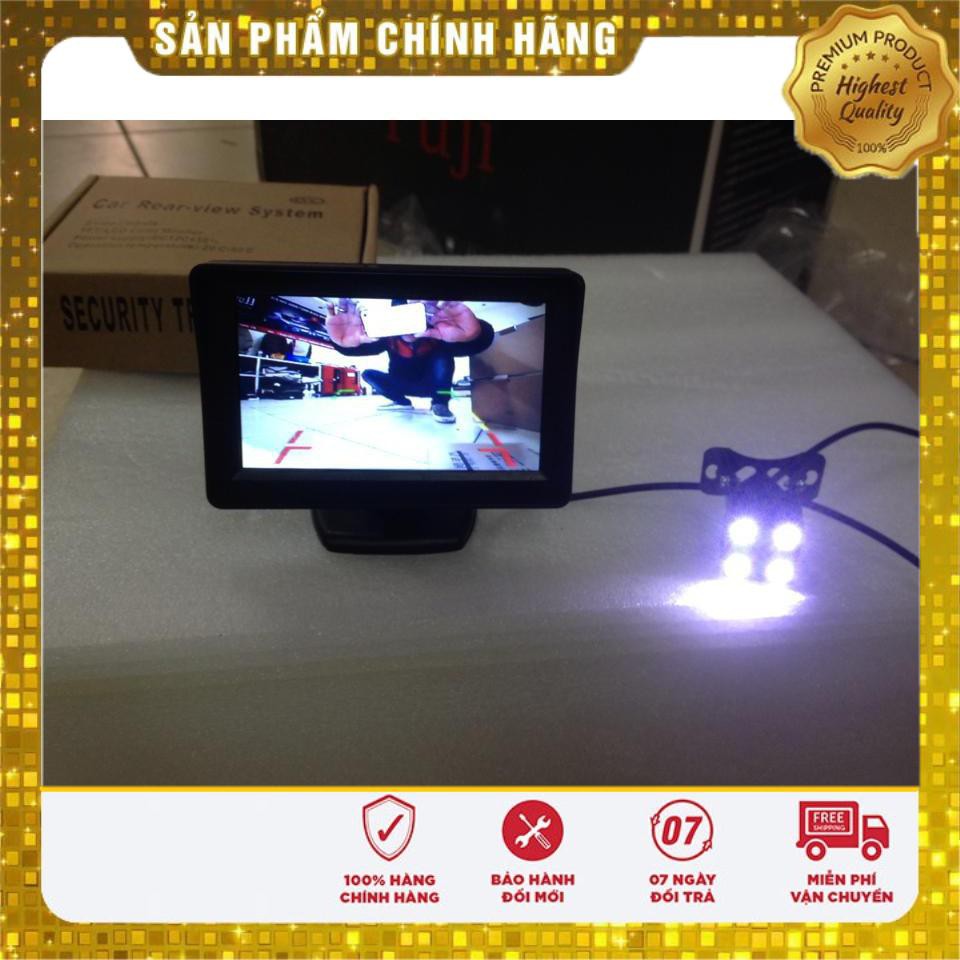 HCM_Màn hình taplo 4.3 in cho xe ô tô - loại đứng có  2 cổng AV | BigBuy360 - bigbuy360.vn