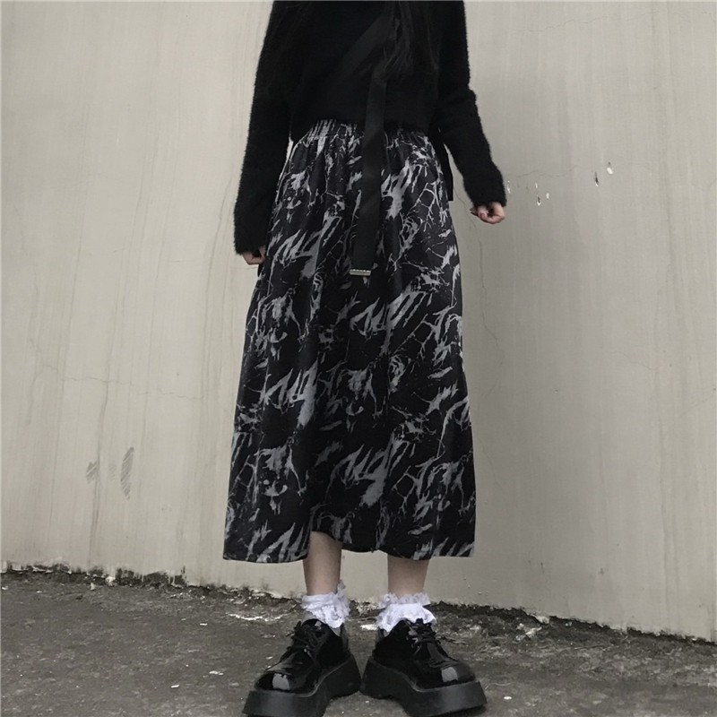 Chân Váy Nhung Dáng Chữ A Phong Cách Hàn Quốc | BigBuy360 - bigbuy360.vn