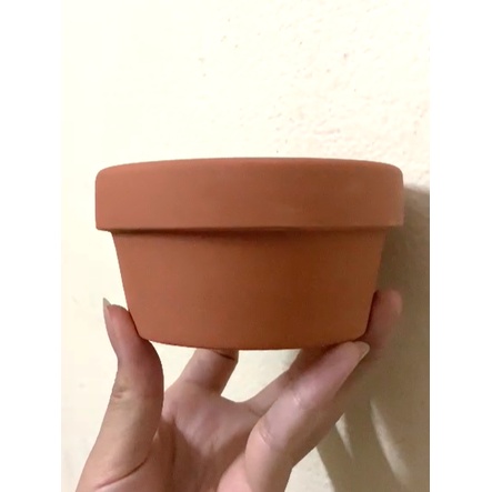 Chậu đất nung 10x6cm - trồng sen đá, xương rồng mini / LỖI 1 ĐỔI 1, chậu nâu đất