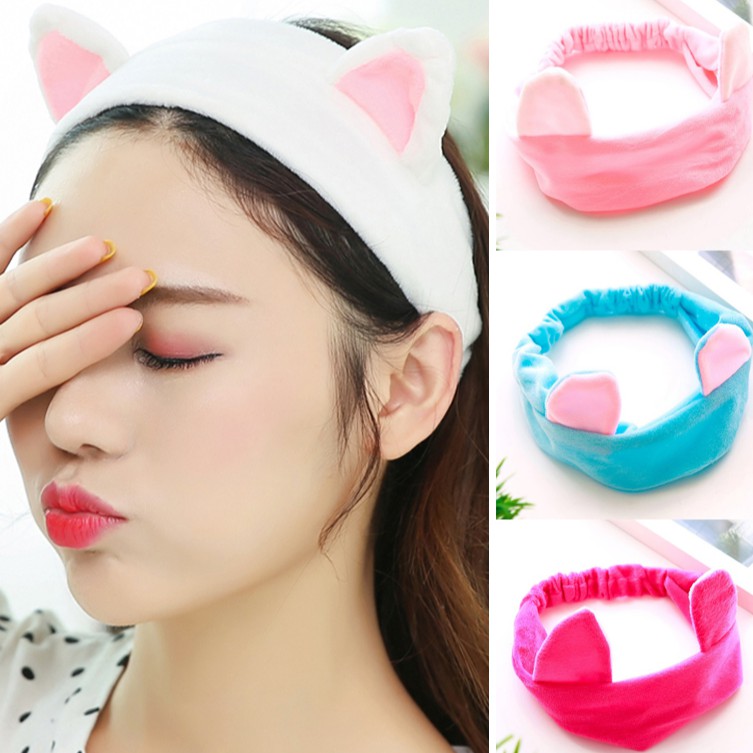 Xiaozhainv Băng Đô Tai Mèo Đơn Giản Dành Cho Nữ