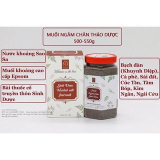 Muối ngâm chân Thảo Dược Sinh Dược