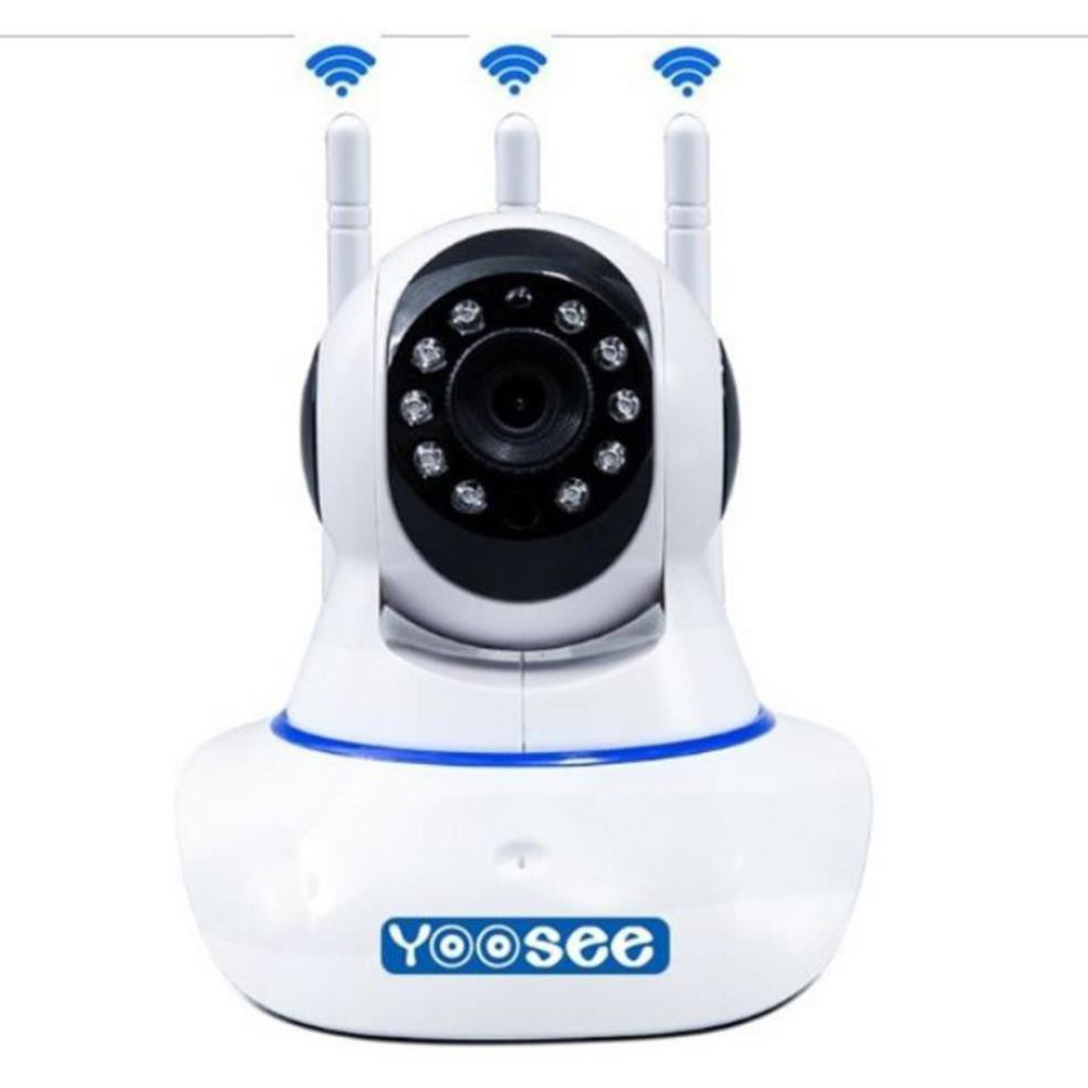 Camera yoosee 3 Râu mắt 1.0 - Hình ảnh sắc nét - Góc quay siêu rộng - Dùng phần mềm yoosee - Bảo hành 12 tháng