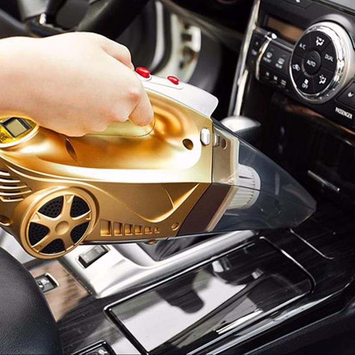 [Nhập mã ELPS204 giảm 10%]Máy Hút Bụi Ô Tô Kiêm Bơm Lốp, Đo Áp Suất Và Đèn Pin Siêu Sáng (Đa Chức Năng) | BigBuy360 - bigbuy360.vn