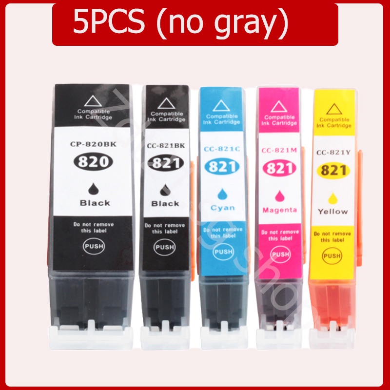 Hộp Mực Canon Pg-820 CLI-821 820 821 IP3680 IP4680 IP4760 MP638 MP558 MP568 MP648 MX876 MP988